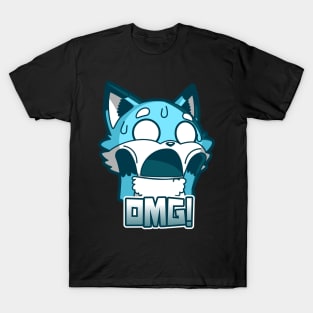 Cute Cat Design OMG! T-Shirt